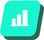 Cursor icon on a teal background.