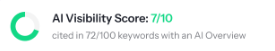 AI Visibility Score report